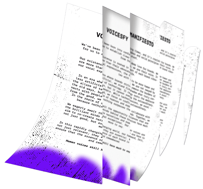 Manifiesto Voicesfy